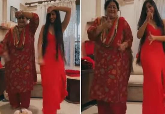 Dhanashree Verma hops on Kacha Badam trend with mother on Valentine's Day; Video goes viral