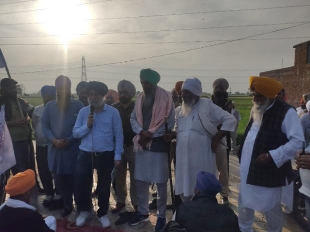 Farmers-protest-in-tarn-taran Tarn-Taran Farmer-death-in-Khara