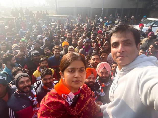 Despite brother's support Sonu Sood's sister Malvika fails to register win in Moga, know the reason of her defeat