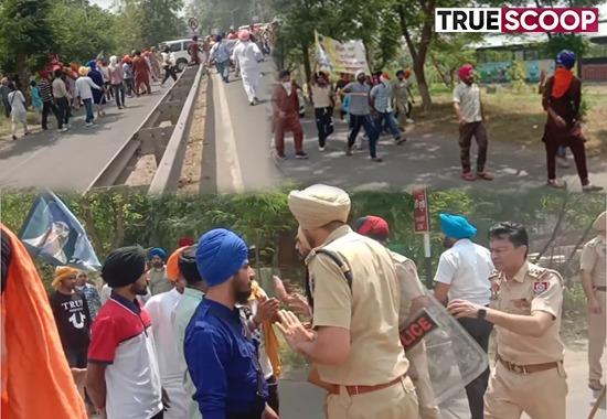 Patiala-Clashes Patiala-violence anti-Khalistan-march