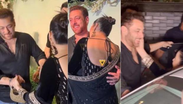 Shehnaaz Gill close 'Kiss & Hug' to Salman Khan at Arpita Khan's Eid Bash, says 'Ghar Chodh ke Aao' 