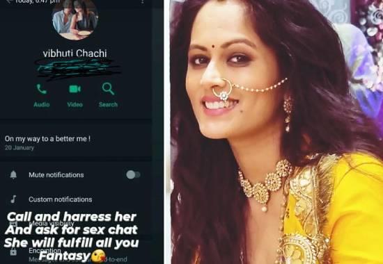Tele actress Vibhuti Thakur phone number leaked online for sexual favours; 'Culprit arrested & booked'