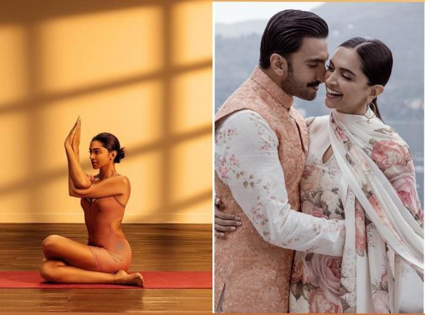 Deepika Padukone shows off her 'Yoga Flex' on various yoga asanas:  Husband Ranveer Singh reacts