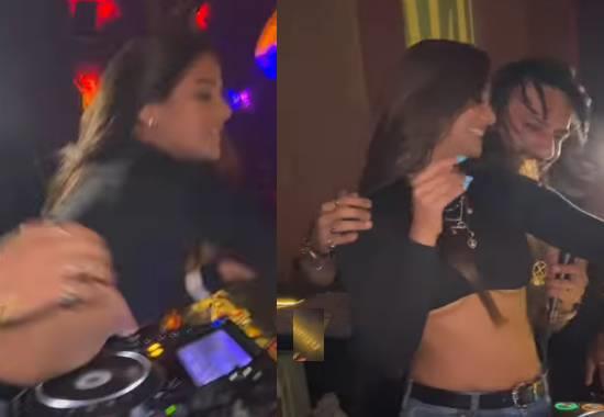 Poonam Pandey wardrobe malfunction; Viral Video shows Lock Upp's contestant suffers OOPS moment