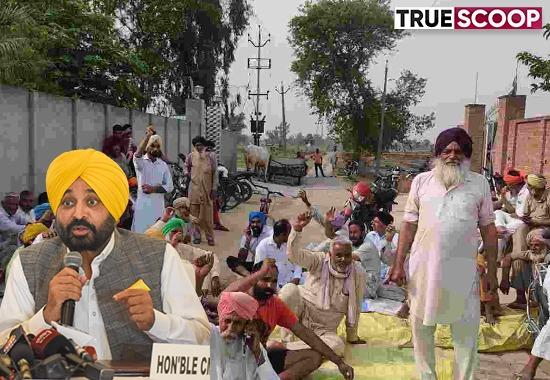 With A-List of Demands Farmers Sit On Chandigarh Border, Meeting With CM Underway | FarmerProtests-News,MSP,Bhagwant-Mann- True Scoop