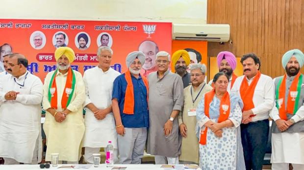 BJP-Punjab New-leaders-joined-BJP Congress-leaders-join-BJP