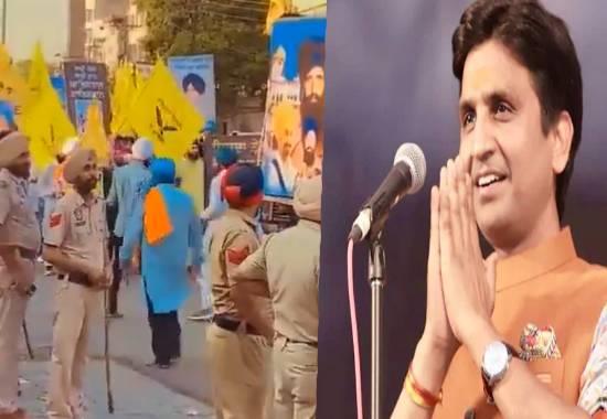 'Aaj Ka Punjab': Kumar Vishwas fumes at 'Pro-Khalistan' parade chanting 'Aazadi' slogan; Watch | Kumar-Vishwas-Operation-Blue-Star,Kumar-Vishwas-Opertaion-Blue-Star-Viral-Video,Kumar-Vishwas-Pro-Khalistan-Viral-Video- True Scoop