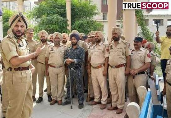 Ropar Range Police Conducts Cordon & Search Operation In Mohali
