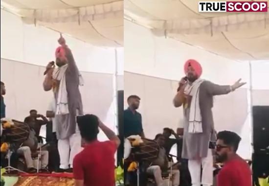 Watch: Punjab AAP MLA Gurdev Singh Dev Mann sings Babu Mann's song, Congress reacts 'The real change' 