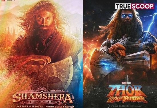 Shamshera leaked poster online: Fans compare Ranbir Kapoor's 'wild' look with Yash's KGF 2 & Thor