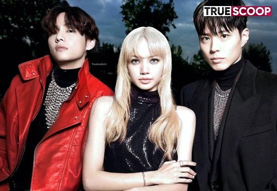 BTS' V goes glam with BLACKPINK's Lisa and Park Bo-gum to the Celine ...