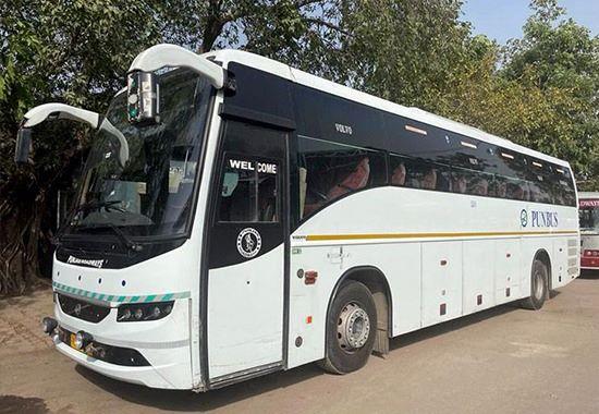 Volvo-bus-service Punjab-government Aam-Aadmi-Party