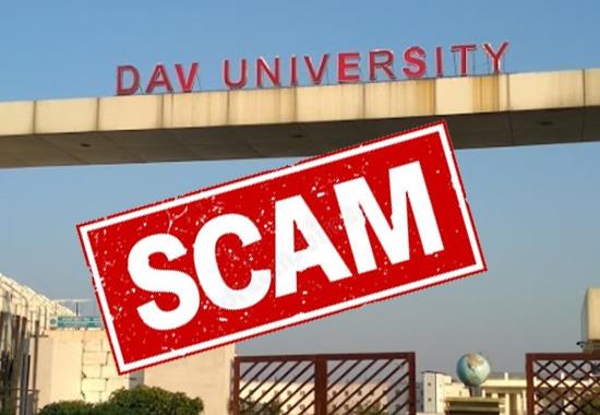 Big scam in the name of education by DAV University, says RTI activist, Sanjay Sehgal