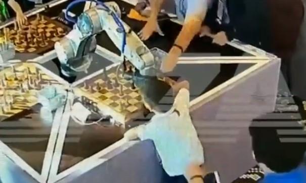 Viral video: Chess robot fractures 7-year-old child's finger during a match in Russia