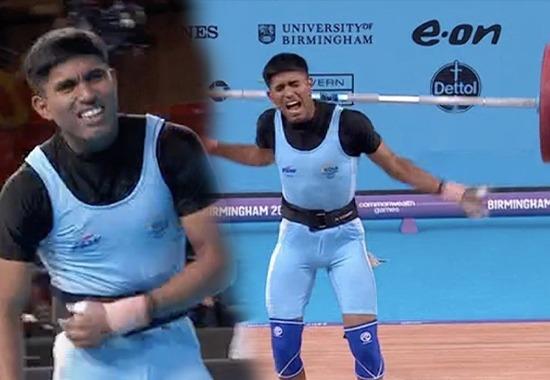 CWG 2022: Sanket Sargar's 'painful second attempt' viral video shows weightlifter's elbow injury; Watch