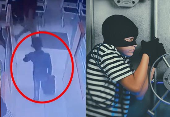 Patiala SBI robbery CCTV: 12-year-old caught on cam stealing Rs 35 lakh in shocking viral video; Watch