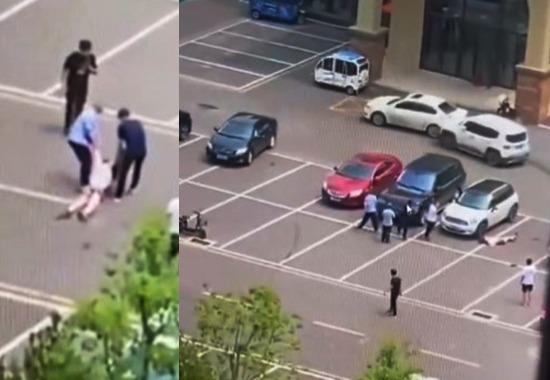 China Tangshan viral video: Man drives over girlfriend repeatedly & kills her in gruesome footage; Watch