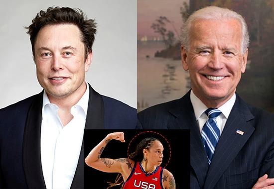 Elon Musk takes a dig at Biden as he puts efforts to free Brittney Griner