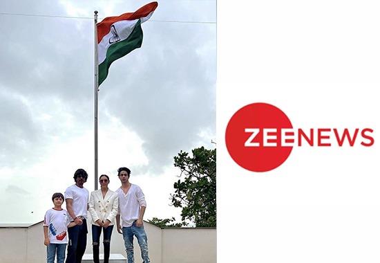 BoycottZeeNews trends on Twitter over Shah Rukh Khan's Happy Independence Day Post; Here's what happened
