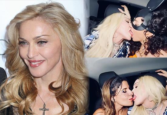 Madonna kiss video: American pop star liplocks with 2 women in 64th birthday viral video; Watch
