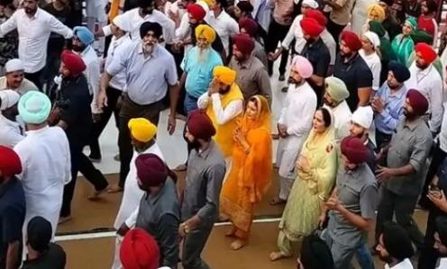 Objections at CM Mann's VIP entry to Golden Temple; SGPC head Dhami calls it 'Reprehensible'