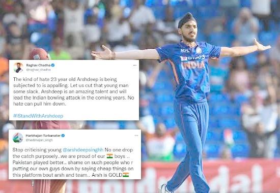 Arshdeep Singh trolling: Punjab political fraternity unite in solidarity with speedster post-India's loss vs Pak