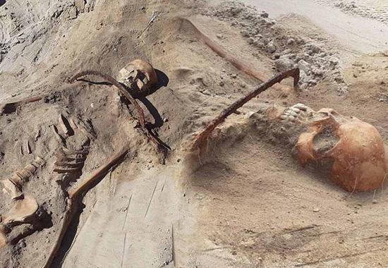 'Female Vampire' found buried in Poland with a Sickle around her neck to prevent the rise of the dead