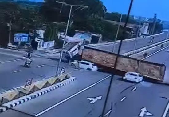 Viral-Video Accident-Viral-Video Phagwara-Chandigarh-Highway-Accident