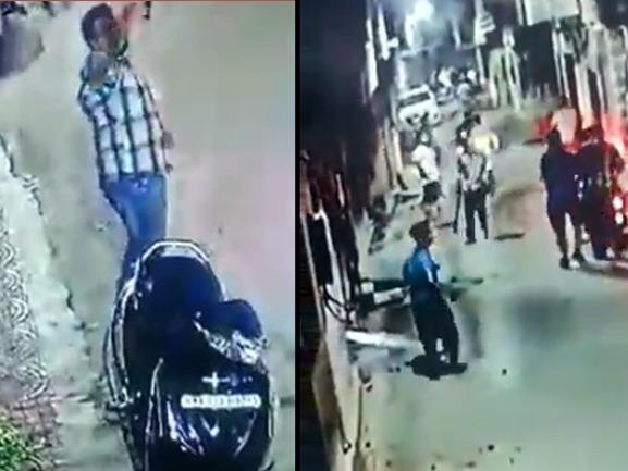 Viral Video: Drunken youth opens fire after an argument over bike collision in Amritsar, one injured
