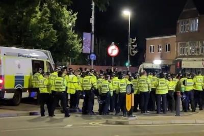 Leicester police officers injured tackling 'significant aggression'