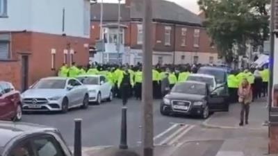 Violent clashes between Hindus and Muslims in Leicester being fuelled by gangs from Birmingham