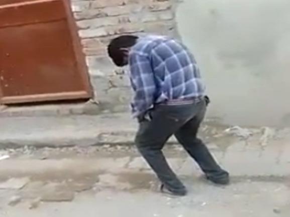 Amritsar: In a similar incident weeks later, a video from Maqboolpura of a man under the influence of drugs goes viral; Watch Here