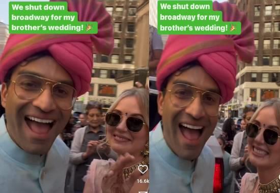New York, USA: American woman dancing to Punjabi song in Indian Baraat is unmissable; Video Viral
