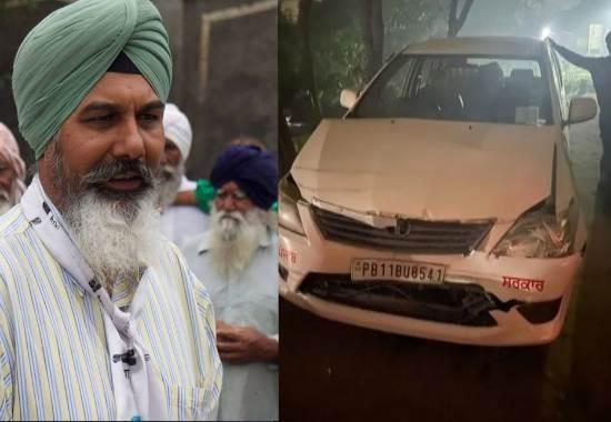 Ludhiana: AAP MLA Gurdit Singh Sekhon escapes deadly car accident due to zero visibility