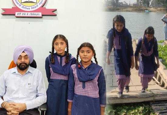 #FirstStoryPositive: 3 inspiring Firozpur school girls ride a boat across Sutlej just to attend school