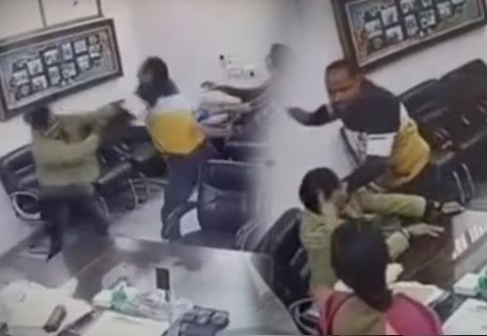 Ludhiana: Massive fight erupts between Parents & school staff, Principal heckled; Watch video