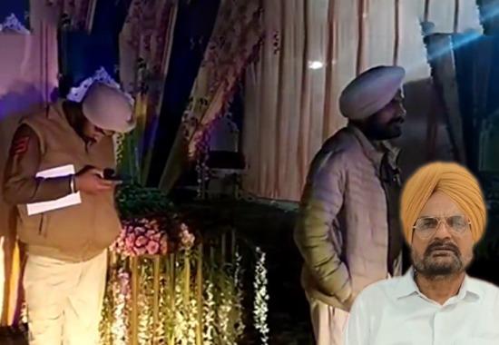 Sidhu Moosewala’s father Balkaur Singh’s gunman shot at a wedding, watch video