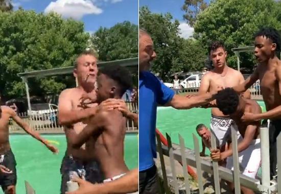 On Camera: 2 Black minors assaulted in South Africa for using a ‘Whites-Only’ pool; Watch Here