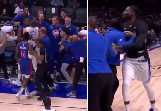 Detroit Pistons' Hayes knocks out Wagner with one punch in brutal NBA match fight; Video Viral