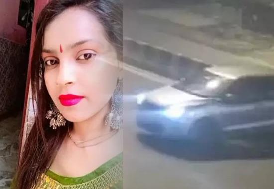 delhi-accident delhi-accident-video girl-dragged-for-4-kms