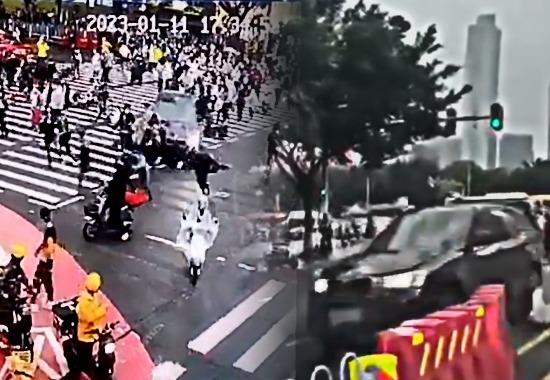 Guangzhou China-Guangzhou-Accident Guangzhou-Accident-Video