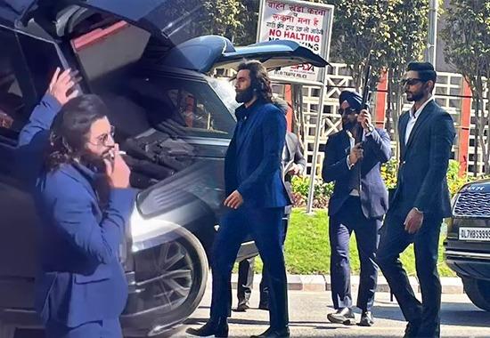 Ranbir Kapoor's video leaked from the sets of his upcoming movie Animal;  actor seen smoking