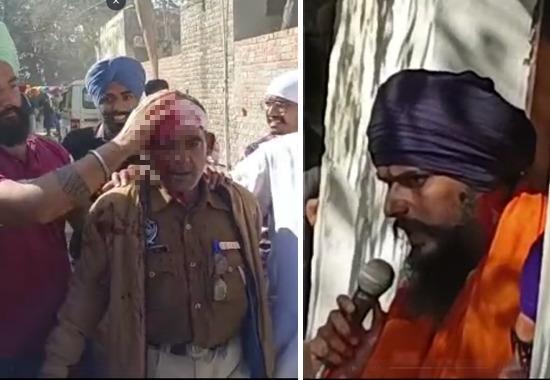 Amritpal-Singh Amritpal-Singh-Ajnala Amritpal-Sing-Supporters-Attack-Police-Station