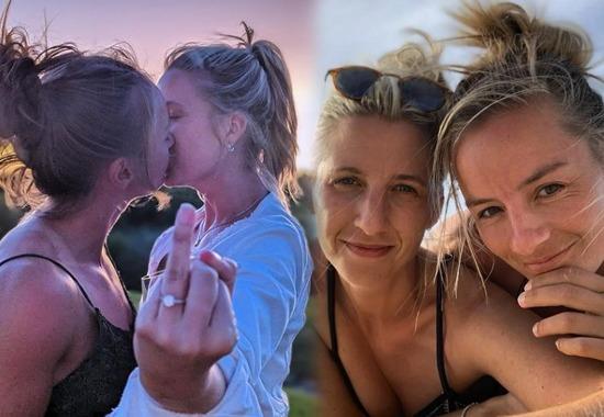 Who is Georgie Hodge? Danielle Wyatt gets engaged to girlfriend, shares heart-warming picture
