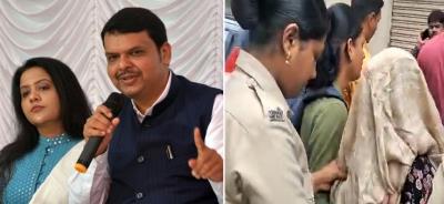 Maha: Fashionista arrested, brother held for attempt to 'bribe, blackmail' Dy CM's wife 