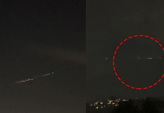 'Meteor shower or Alien?': Northern California sky lit up with 'weird formation', Video Viral