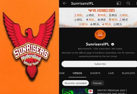 SunRisers Hyderabad YouTube account hacked ahead of IPL 2023, Hackers post THESE content