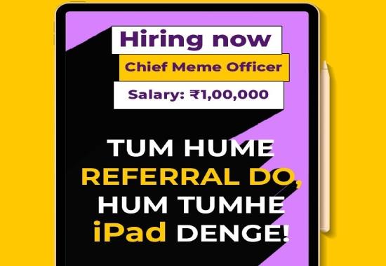 StockGro, StockGro Meme Makers Hiring, Meme Makers Hiring, Meme Makers Recruitment, Chief Meme Officer, Chief Meme Officer Hiring, Chief Meme Officer How To Apply, Chief Meme Officer Salary Package, Business news, Economy, Investment, Analysis, Reports, Announcements, English, True Scoop News- True Scoop