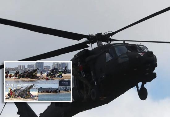 Black Hawk down! Two US military choppers collide midair near Fort Campbell, multiple deaths feared