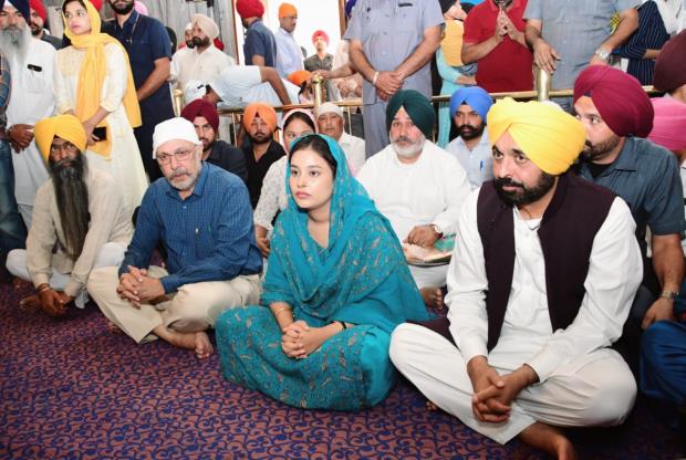 Cm pays obeisance at gurdwara dukh niwaran sahib, patiala on the sacred occasion of baisakhi | Punjab-News,Punjab-News-Today,Latest-Punjab-News- True Scoop